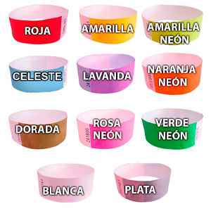 Tyvek multiples colores